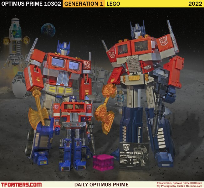 Daily Prime   LEGO Transformers 10302 Optimus Prime (1 of 1)
